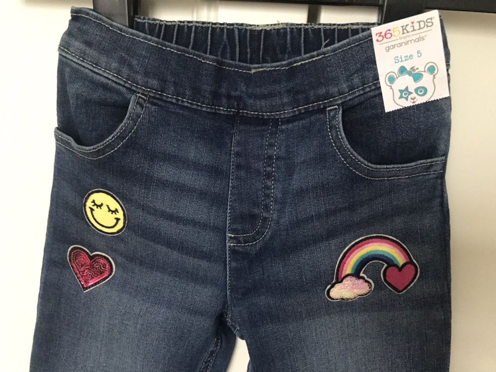 Стильные джинсы Garanimals для девочки 4-5 лет