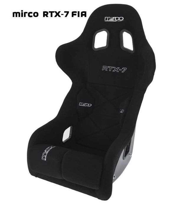 Fotel kubełkowy Mirco RTX-7 FIA motorsport/drift/rally/simracing