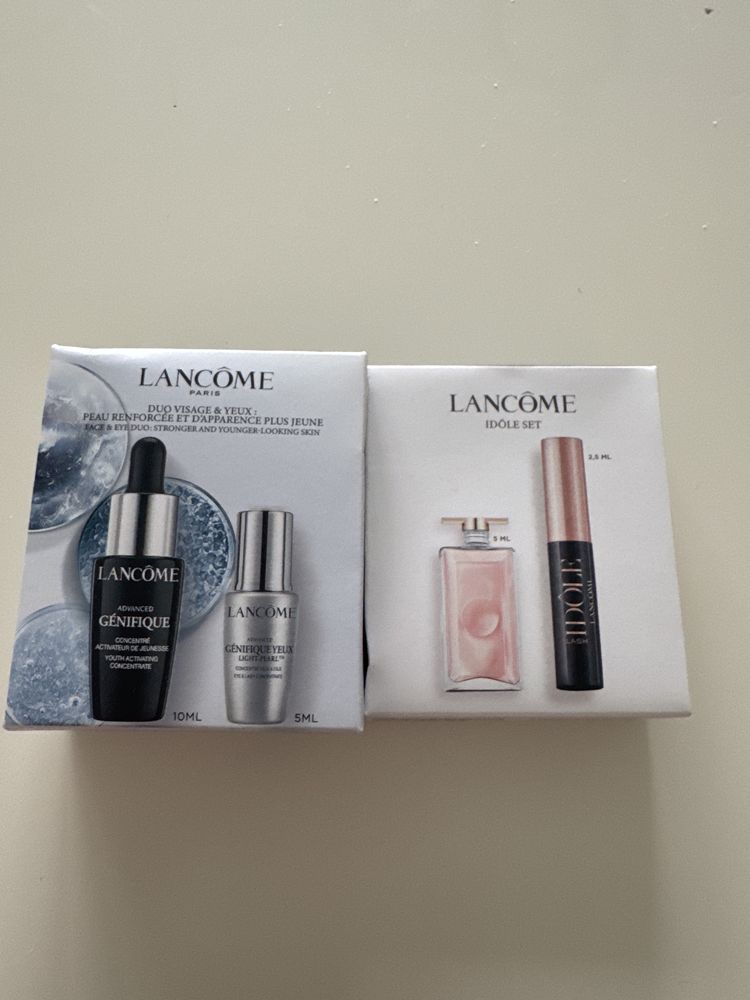 Dwa zestawy Lancome