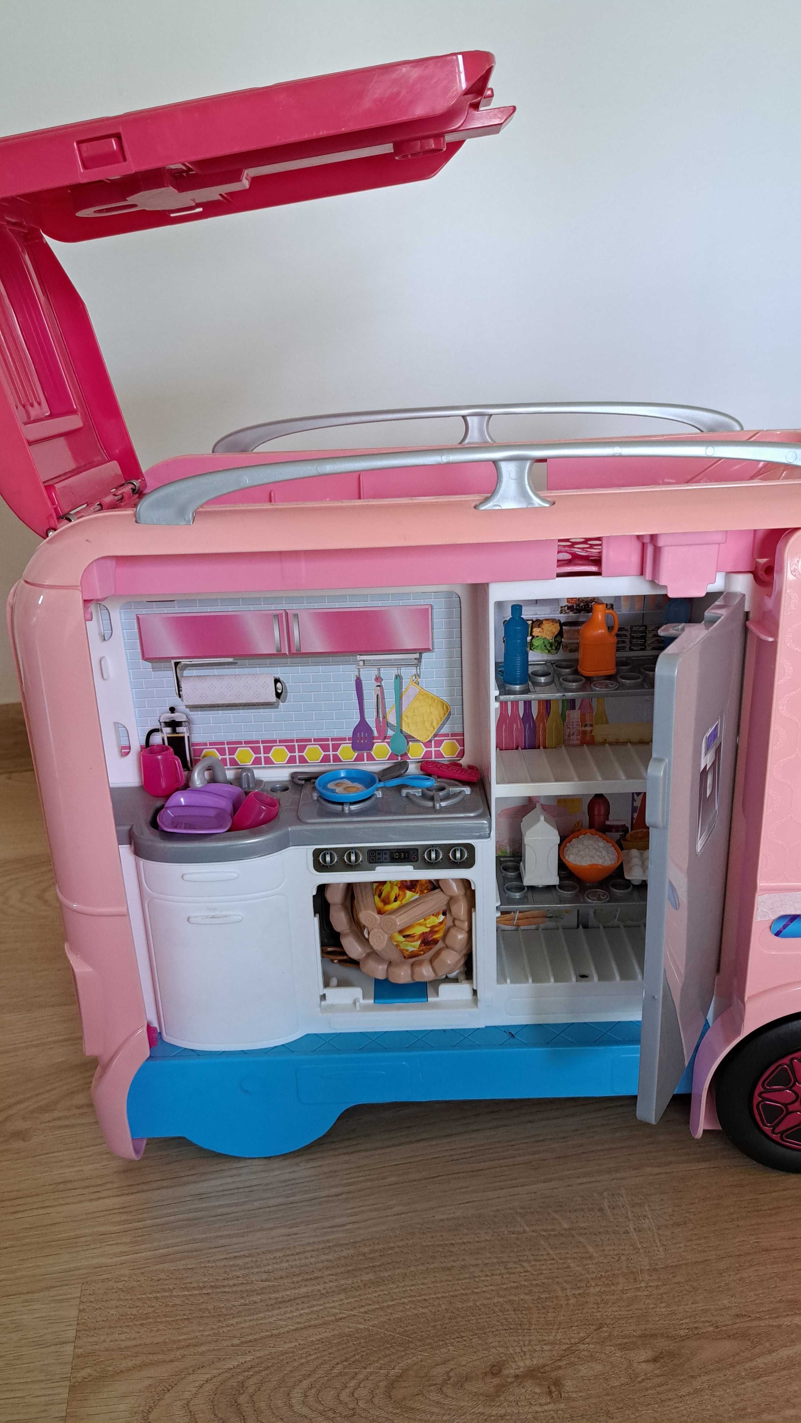 Kamper dla lalki Barbie