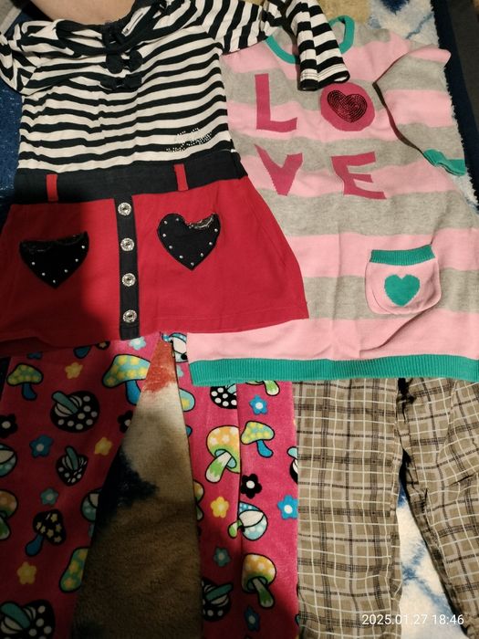 Ubranka 98 dla dziewczynki