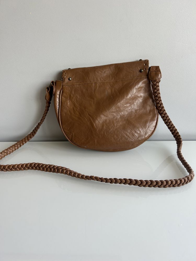 Torebka torba listonoszka na długim pasku boho vintage
