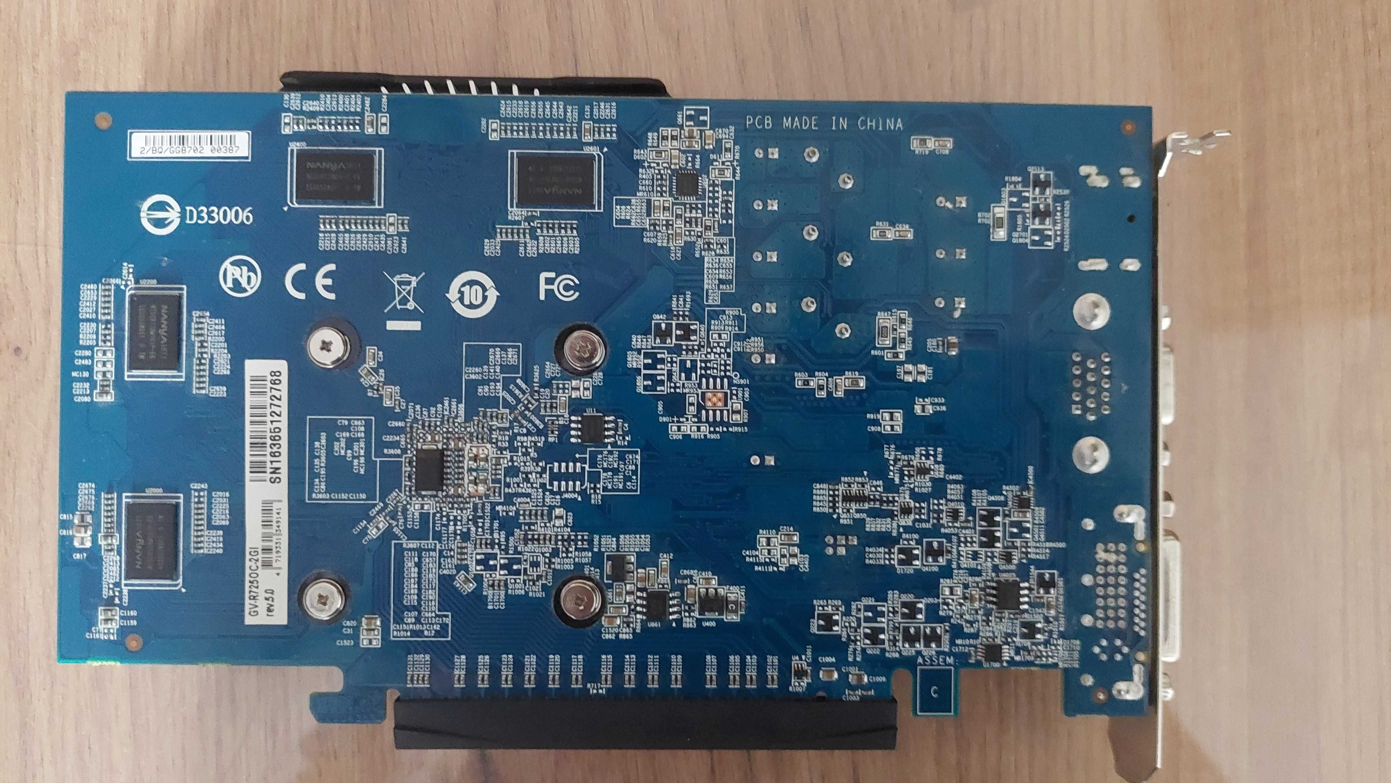 Gigabyte Radeon R7 250 OC 2GB GDDR3  box okazja hdmi/dvi/d-sub