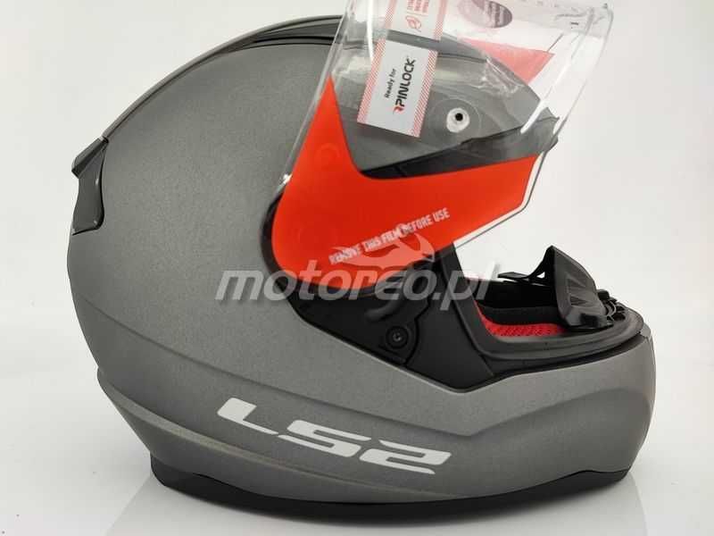 WYPRZEDAŻ Kask Integralny LS2 FF353 Rapid II Szary Mat