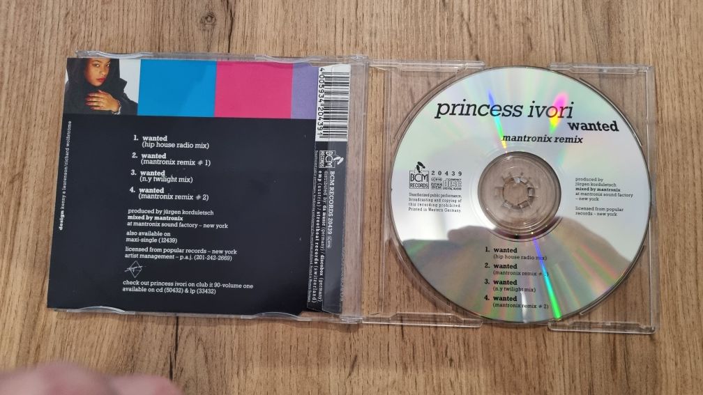 Princess Iviori Wanted CD