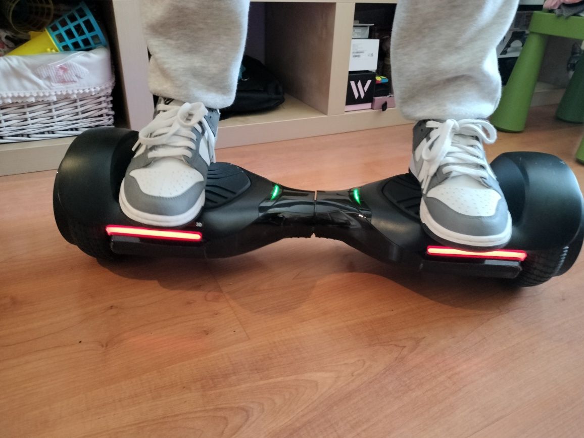 Hoverboard Whinck Led 3D Flashing Wheels com colunas incorporadas
