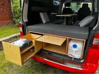 Zabudowa kempingowa CAMPER BOX  Vivaro trafic scudo t5 flower Camp