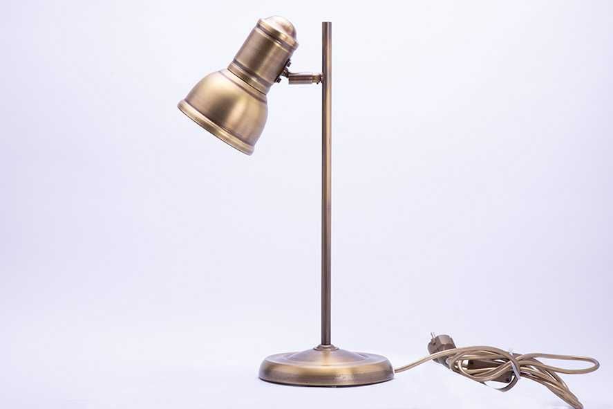 Lampa Stołowa Złota vintage 48 cm