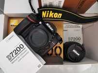 NIKON D7200 só 1734 disparos (Kit Completo) objetiva original 18-140mm