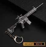 Chaveiro M4-16 de metal zinco ultra-resistente.