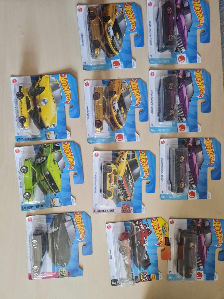 autka hotwheels zabawka