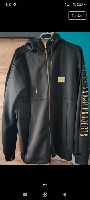Bluza czarna Black Squad