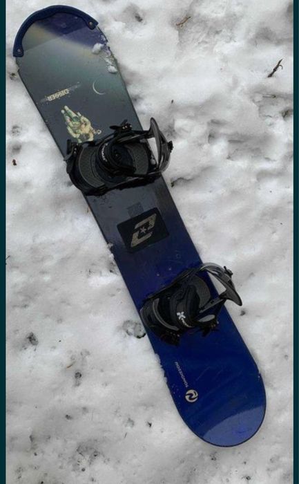 Сноуборд rossignol 134см з крепами