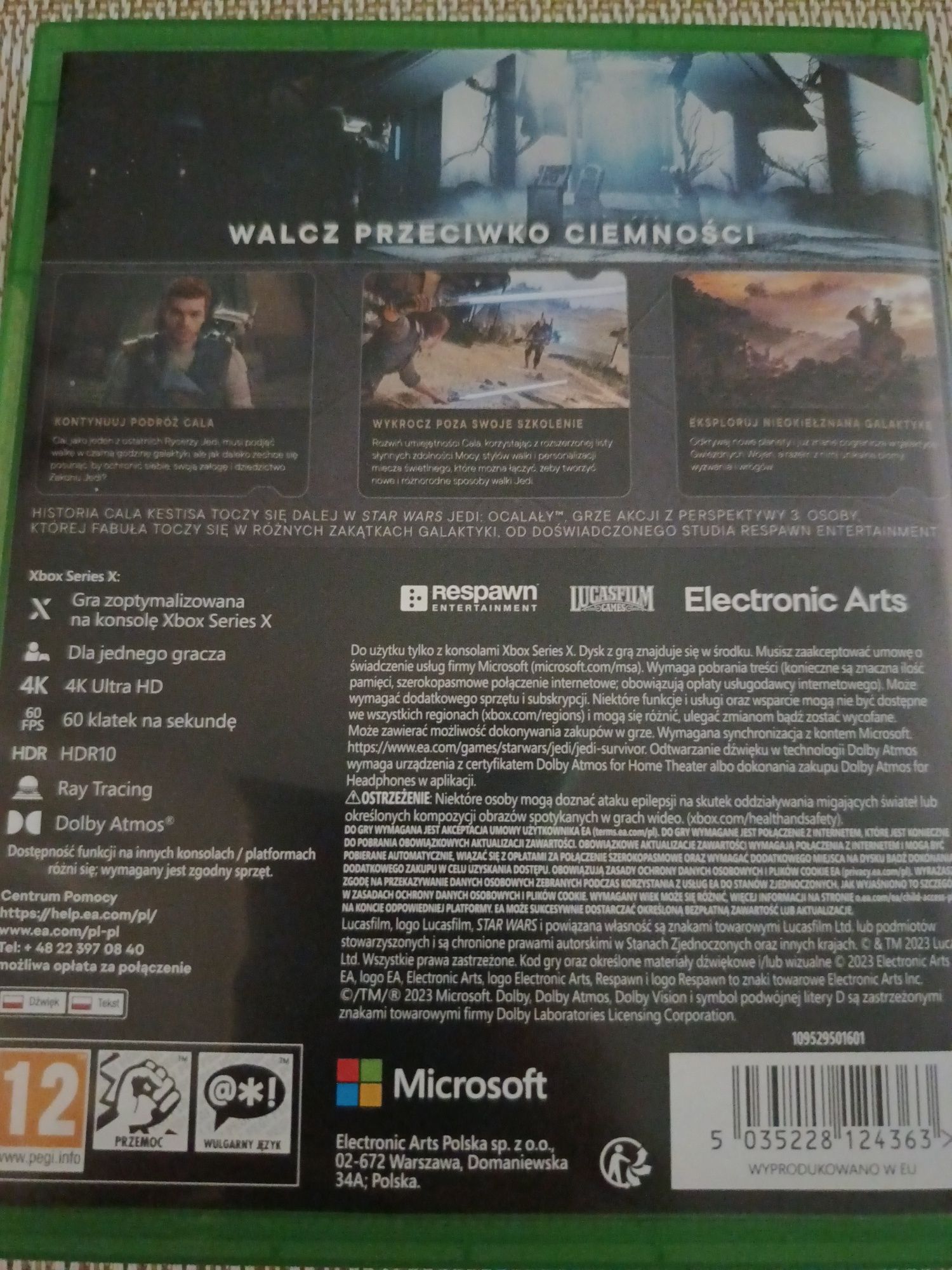 Jedi Ocalały X-Box Series X