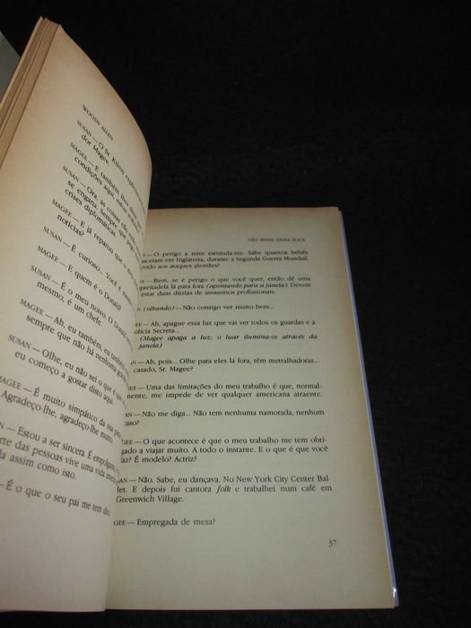 Livro Não Bebas Dessa Água Woody Allen