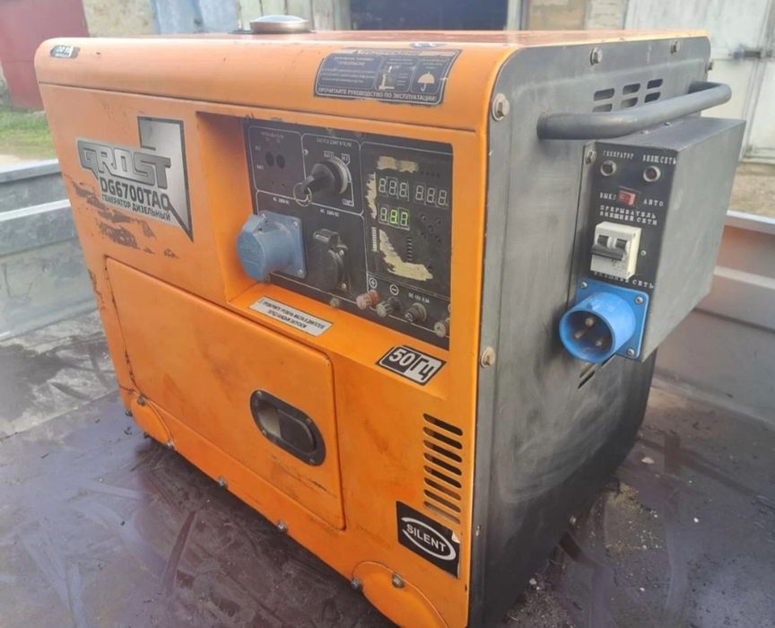 Генератор дизельний 6,5 кВт