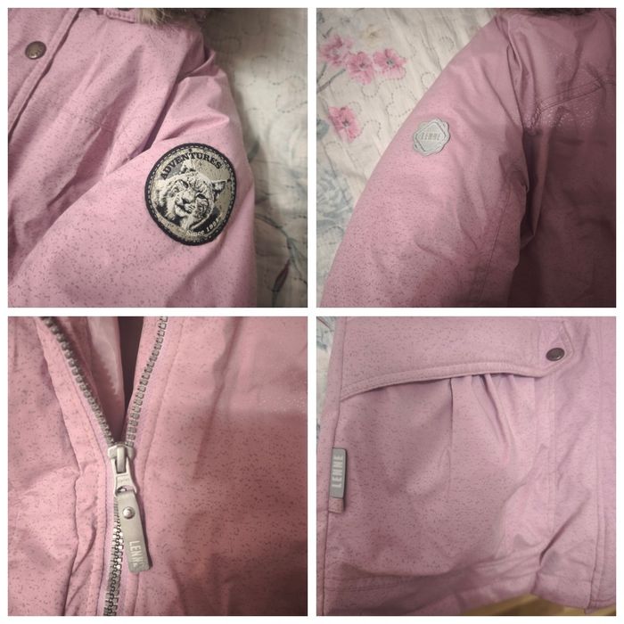 Зимова куртка lenne для дівчинки, 140 р