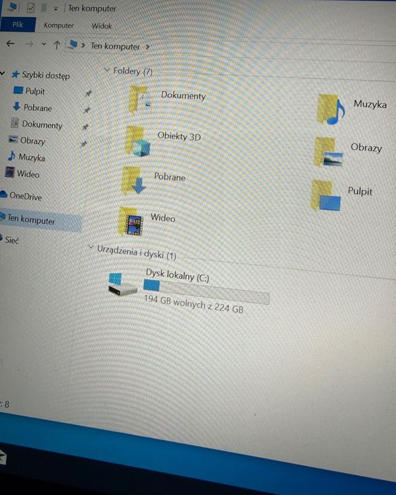 DELL XPS 13 / i5 / 8GB/ 256GB/ IPS 13.3" panel dotykowy