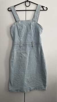 Jasnoniebieska sukienka Denim co S/36 dżinsowa