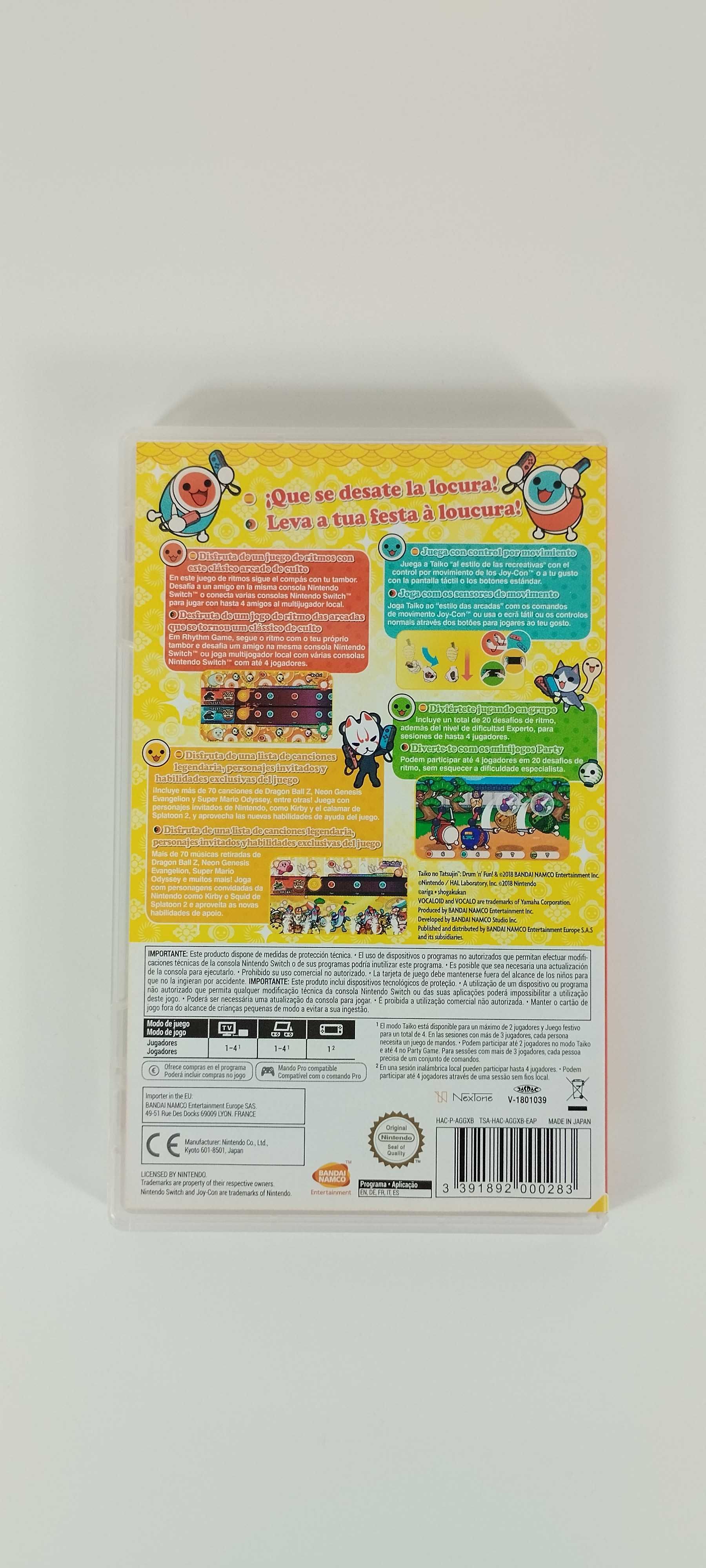 Taiko no Tatsujin: Drum 'n' Fun! - Nintendo Switch