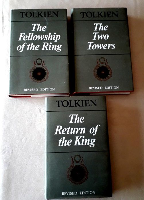 J R R Tolkien - Trilogia Senhor dos Anéis - George Allen & Unwin 1968