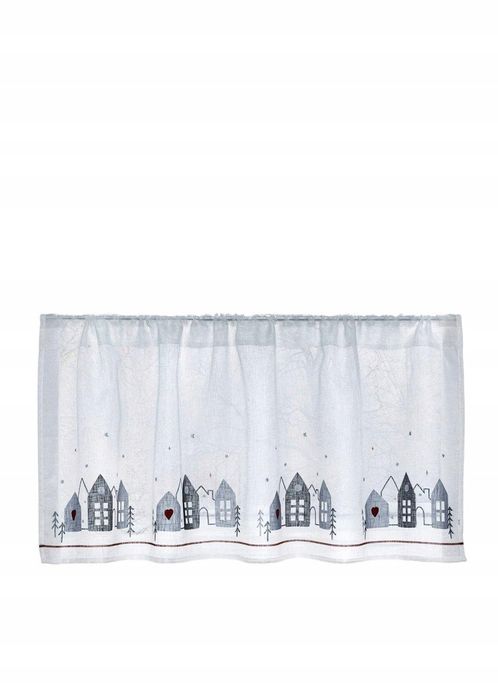 B.P.C zazdrostka z motywem domków 120x33 cm/2.