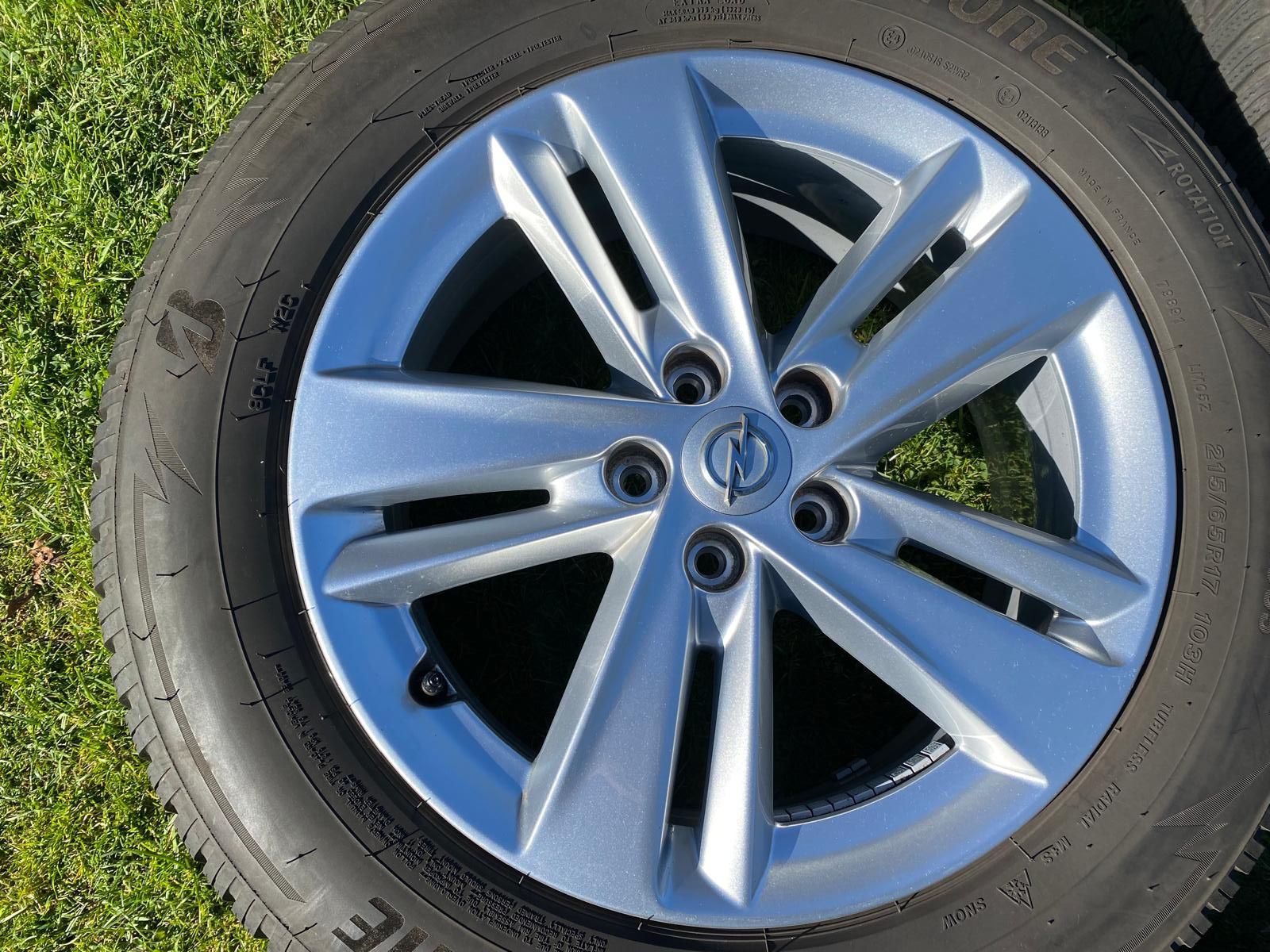 Oryginalne felgi 17 Opel Grandland Insignia B Mokka 5x108