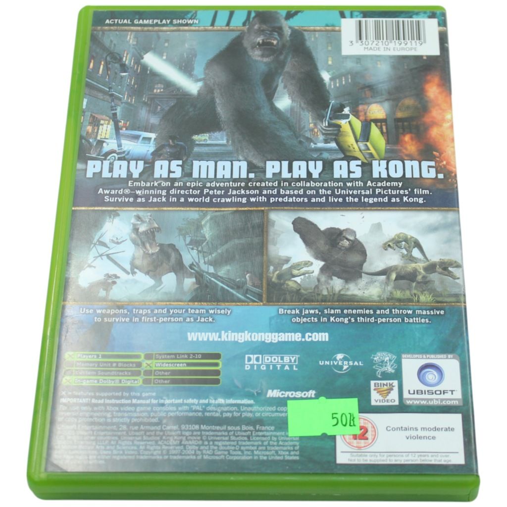 Peter Jackson's King Kong Xbox Classic