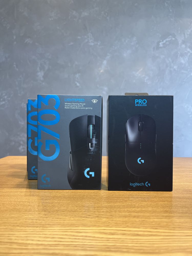 Мишка Logitech G305, G703, G705 G PRO Wireless та  G PRO X Wireless