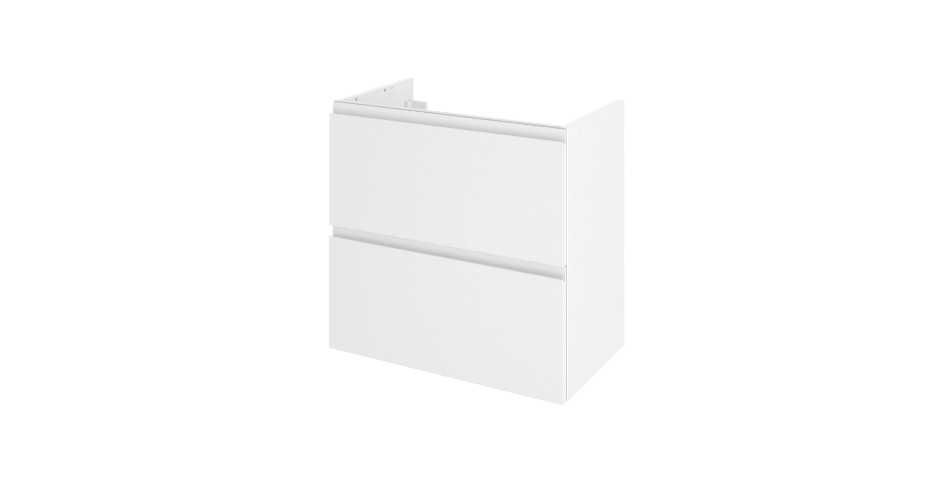 szafka pod umywalkę REMIX 60x35  biały mat, 2szuflady (Leroy Merlin)
