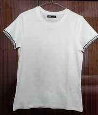 T-shirt biały- Sinsay rozmiar M