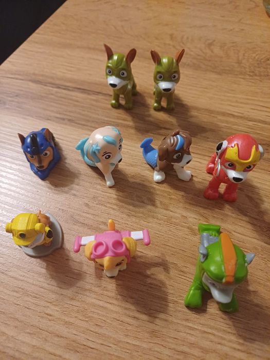 Zestaw figurek Psi Patrol 9 szt.