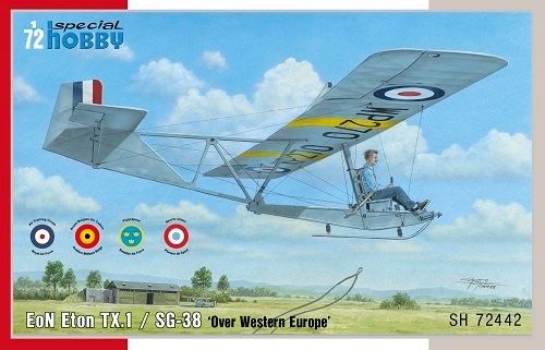 Special Hobby 72442 samolot model EoN Eton TX1-SG-38