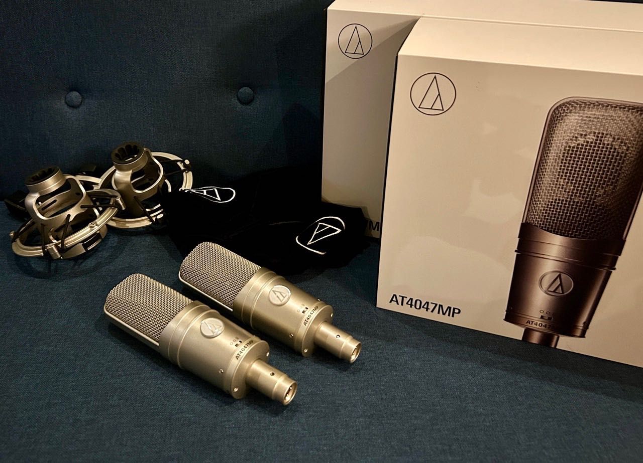 Mikrofony studyjne / pojemność - AUDIO-TECHNICA 4047 MP -PARA- JakNowe