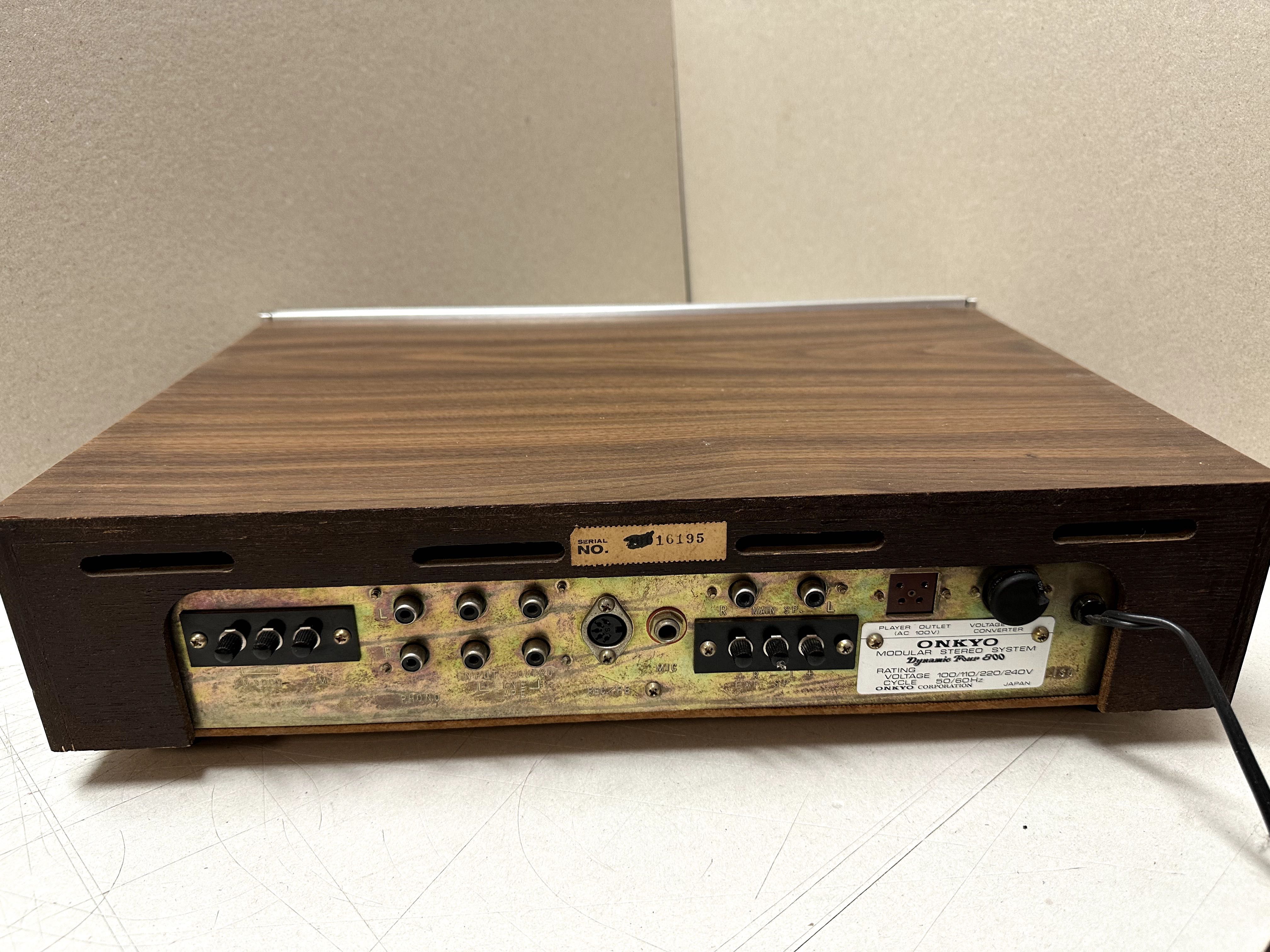 Receiver vintage ONKYO