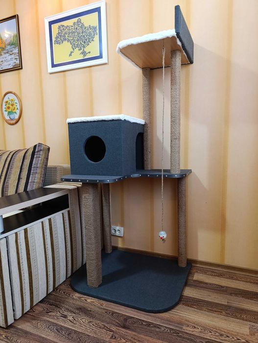 Когтеточка  Домик Котокомплекс для вашего улюбленця