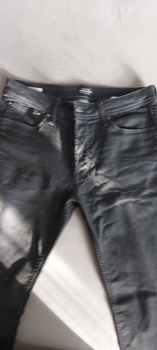 Czarne męskie spodnie