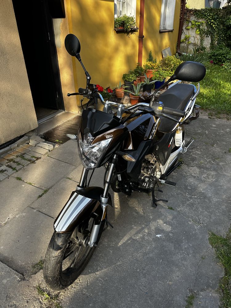 Motocykl Junak 126 125cc 2019 rocznik przebieg dwa i pół tysiąca