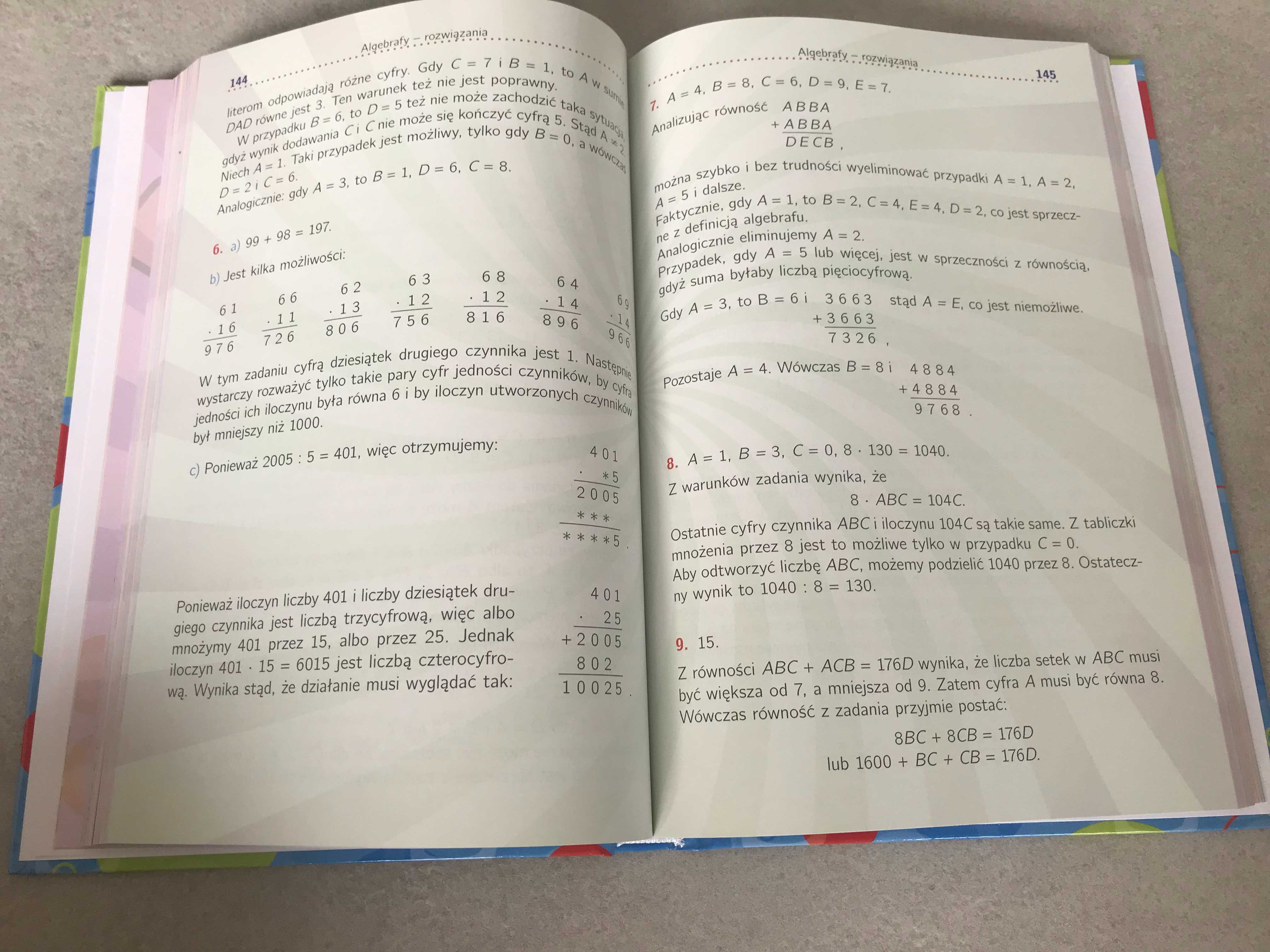 Matematyka bez formuł - łamigłówki, zadania, sztuczki.