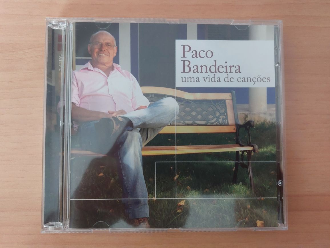 CD Duplo "Uma vida de Canções" Paco Bandeira (como novo)