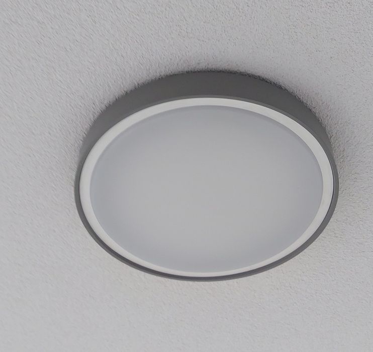 Plafon RINGON 360.LED 1750lm OPAL 28W IP54 Szary