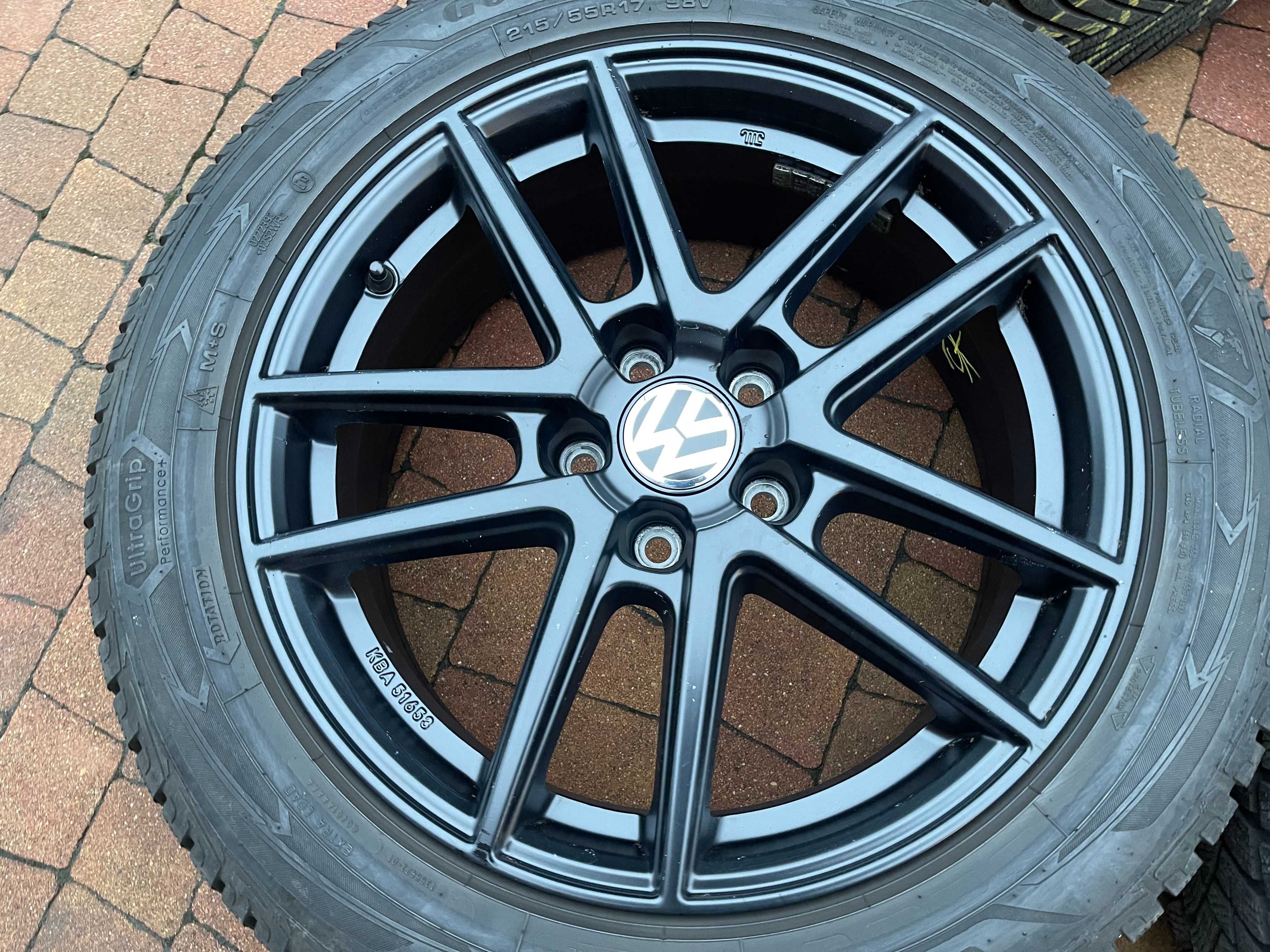 3657. Koła letnie Superb III Passat B9 5x112 215/55/17 2024r 8mm