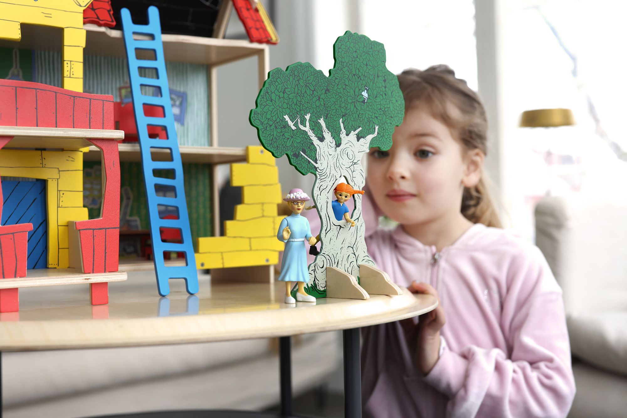 Domek dla lalek Willa Śmiesznotka Pippi Langstrumpf, zabawka