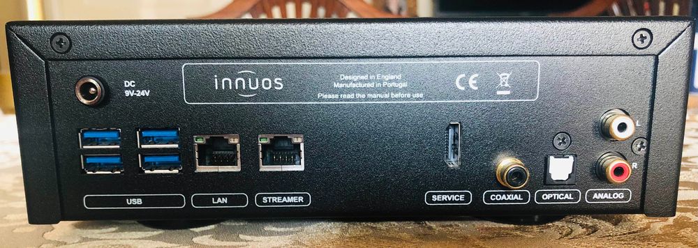 INNUOS  Zen Mini Mk3 2T  -   Streamer, music center e reaper de Cd's.