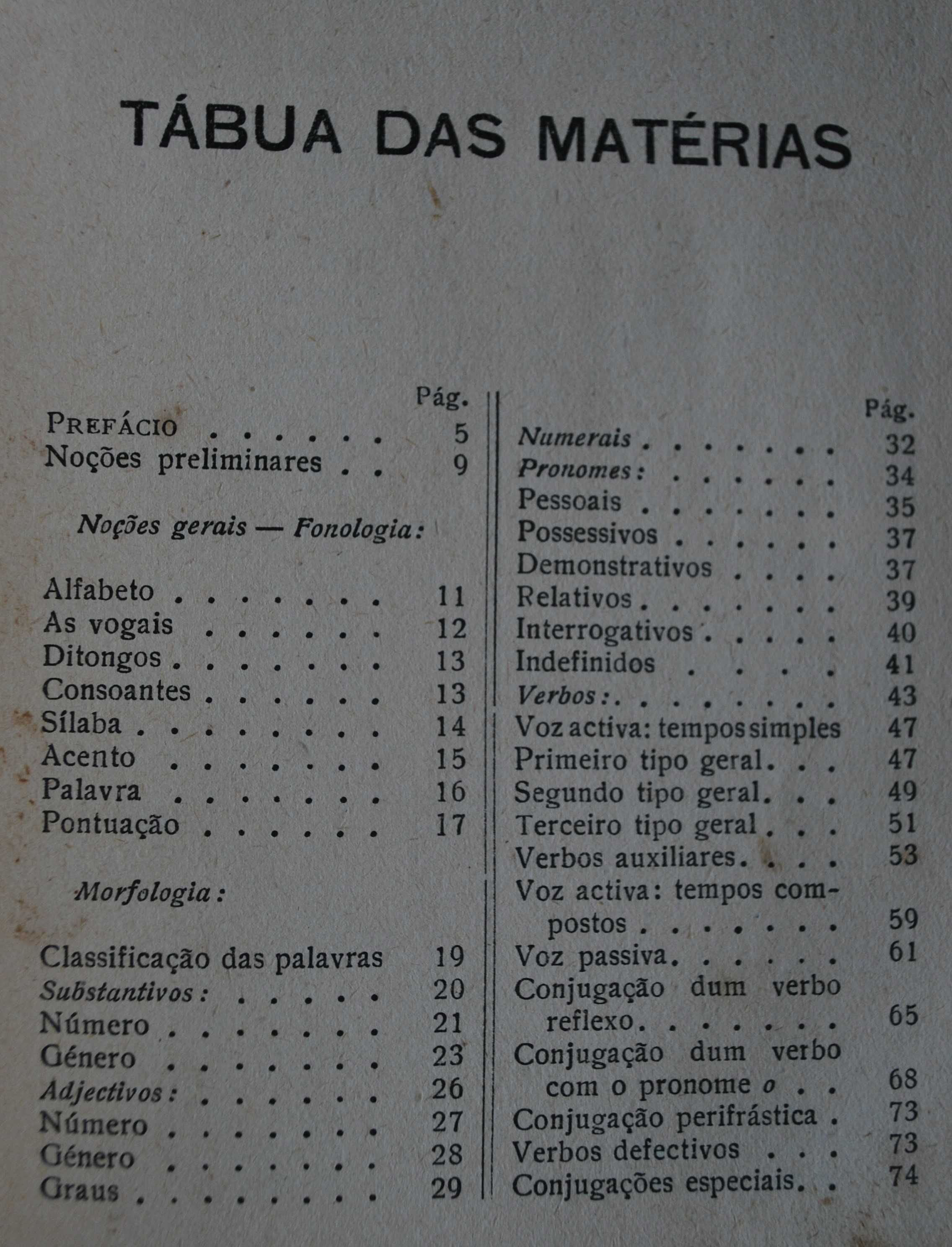 Gramática Portuguesa de Francisco Torrinha (Edição de 1933)