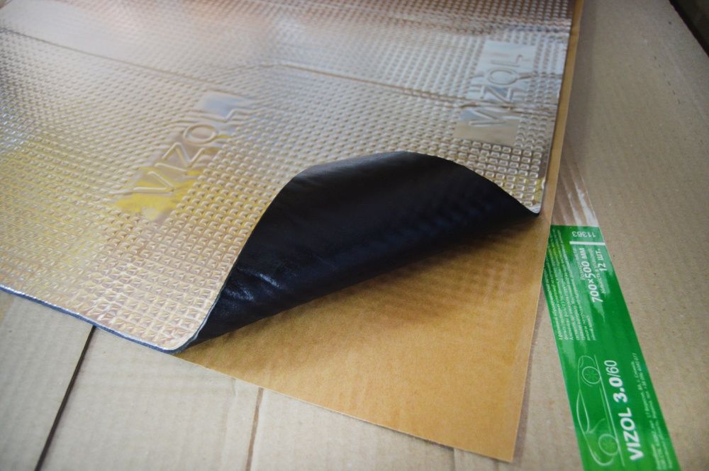 Віброізоляція Vizol 4.0мм (700×500) Виброизоляция, Шумоизоляция