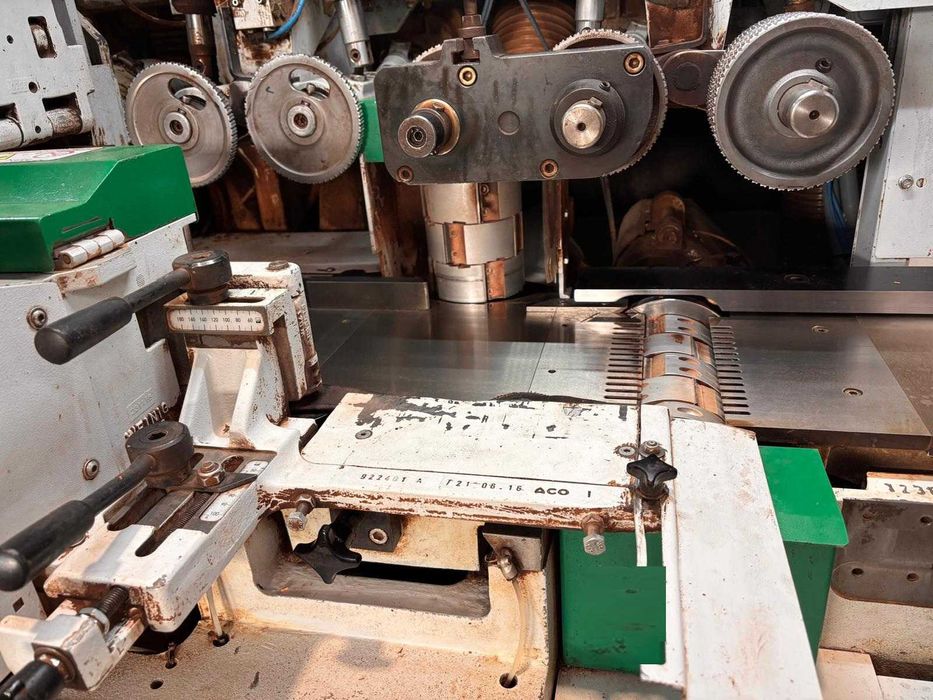 Weinig Powermat strugarka 4 stronna | 6 głowic | 8 000 obr | do okien