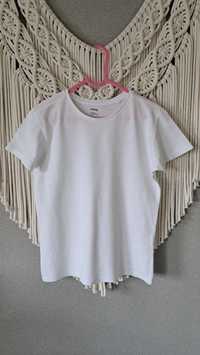 Sinsay biały t-shirt R 134 na w-f