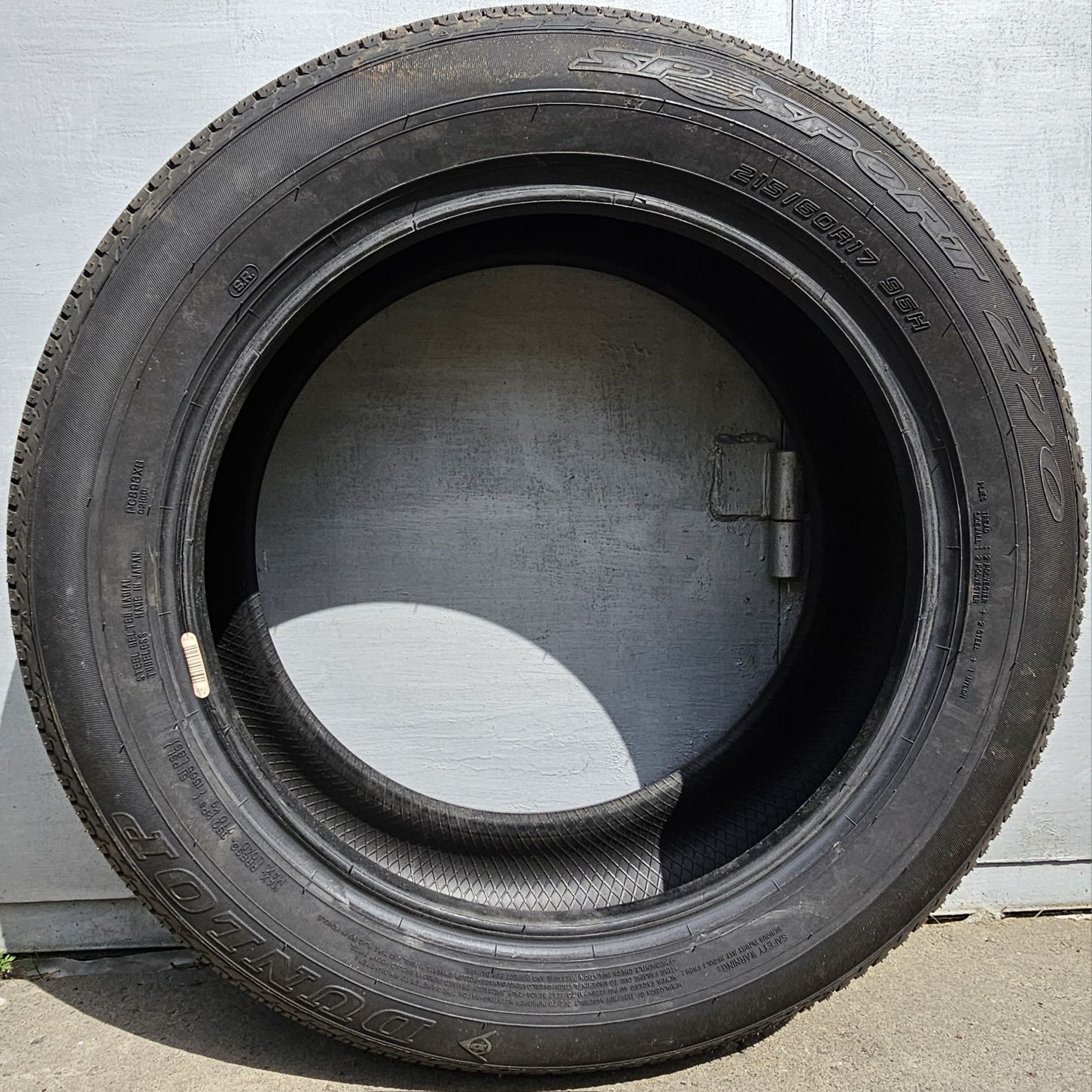 Dunlop sp sport 270 215/60 R17 96H нова 1 шт.