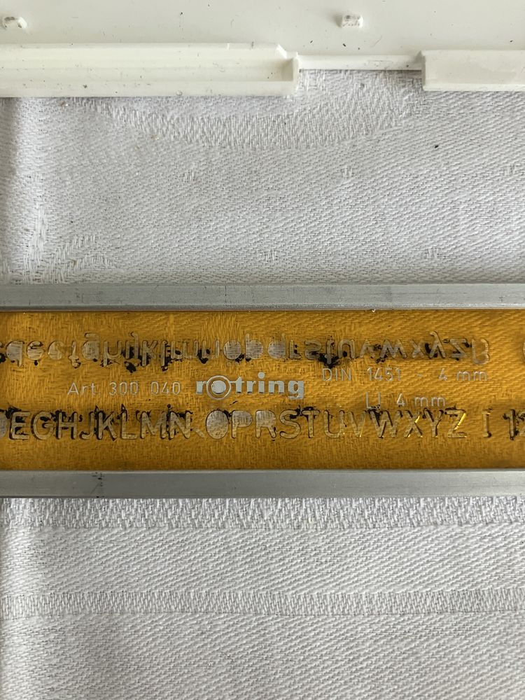Rotring zestaw szablonów kreślarskich